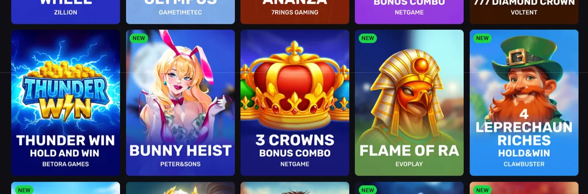 Entdecken Sie Hold-and-Win-Spiele